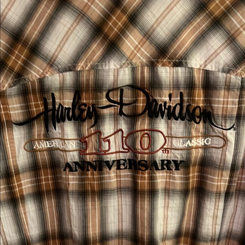 5 for 50. Harley-Davidson Long & short Sleeve Shirts. $10 each.